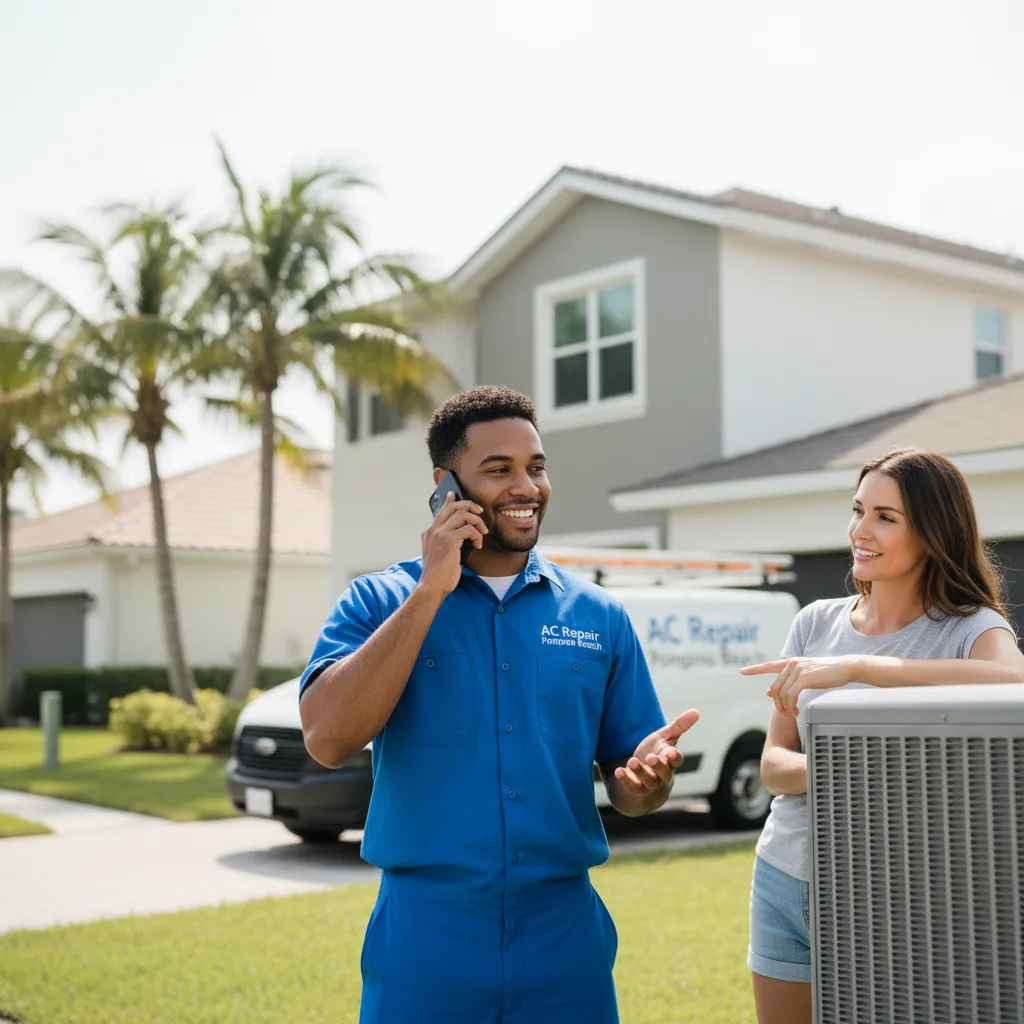 AC Repair Pompano Beach customer support in Oak Creek
